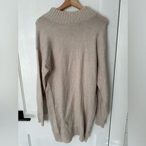 BP Cream Knit Sweater Dress